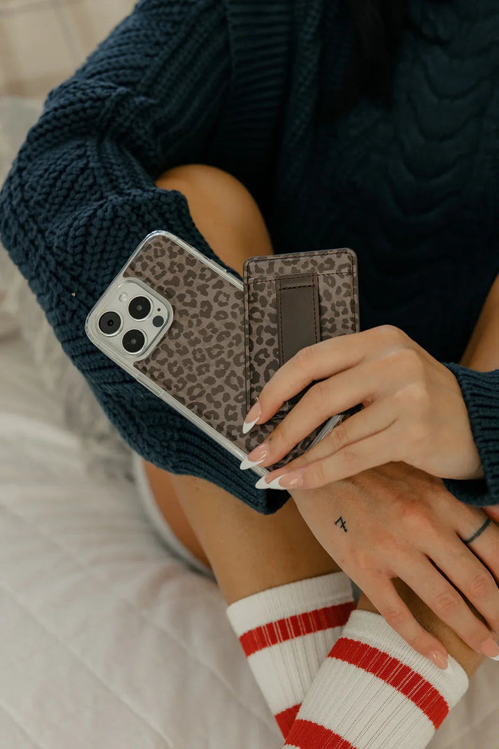 Shadow Leopard Magnetic Case and Wallet
