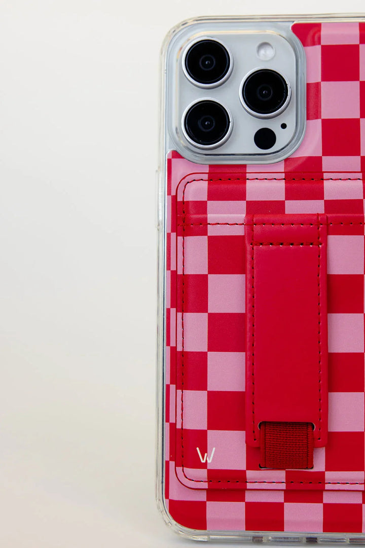 Raspberry Rush Magnetic Wallet