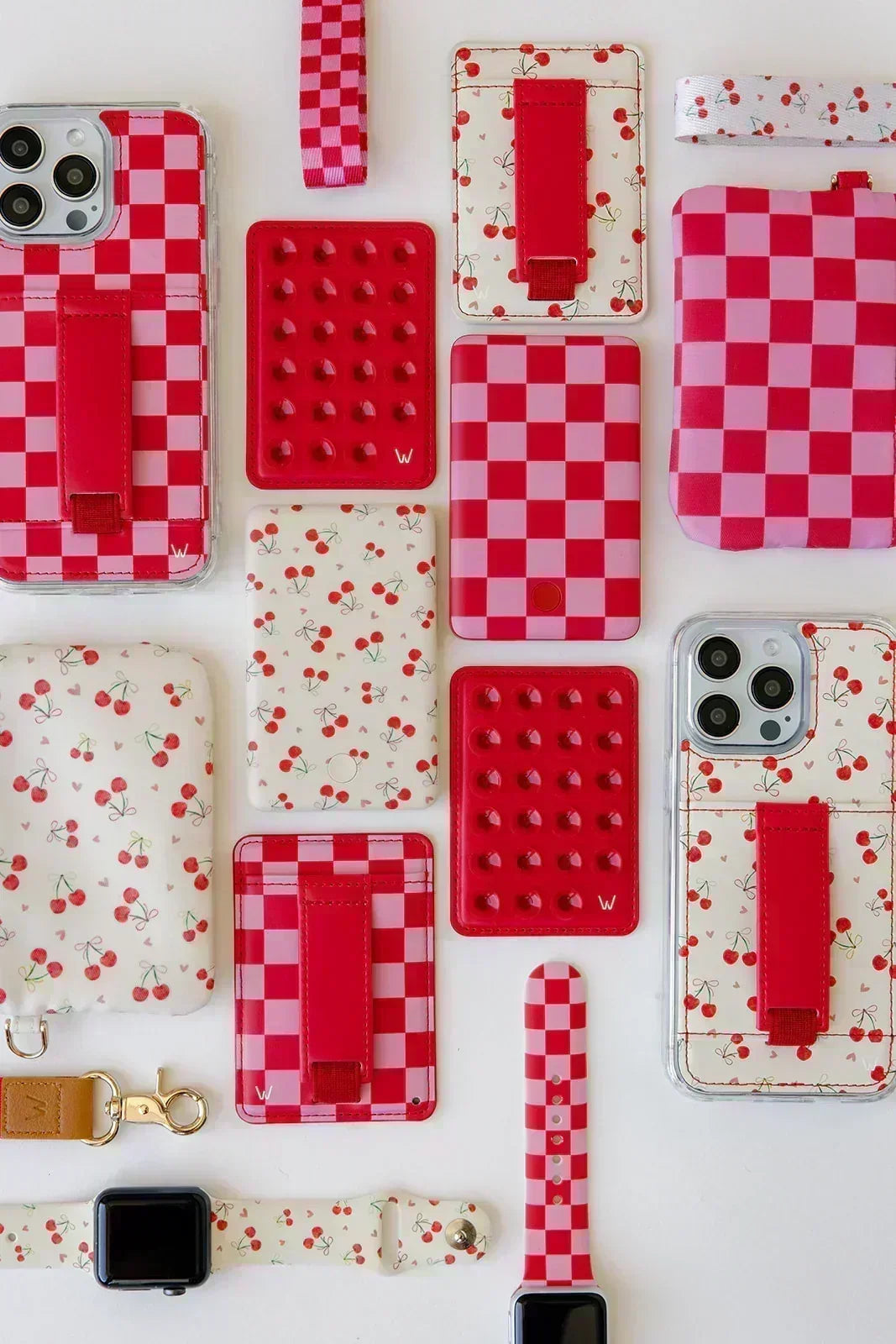 Raspberry Rush Small Zipper Pouch