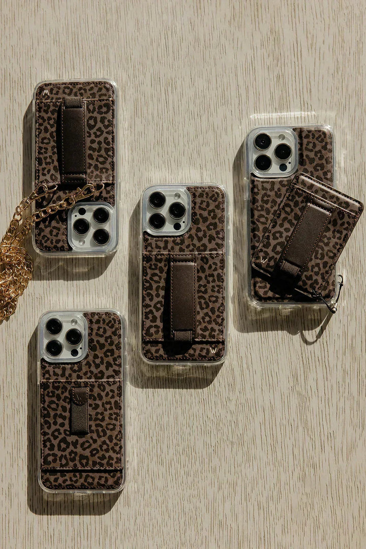 Shadow Leopard Magnetic Case and Wallet
