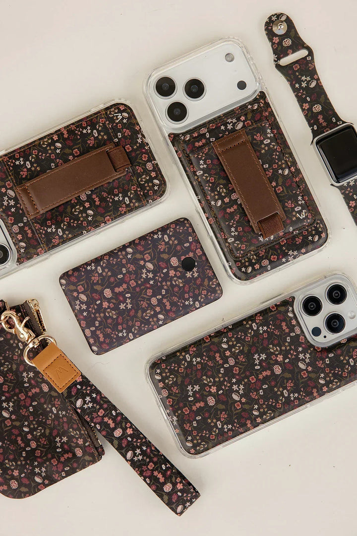 Twilight Blossom Magnetic Wallet