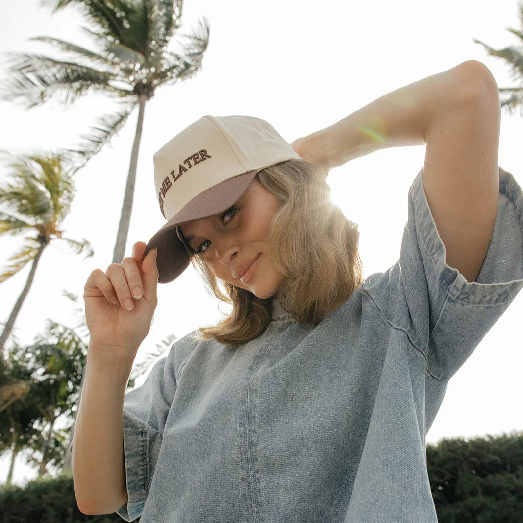 Text Me Later Hat