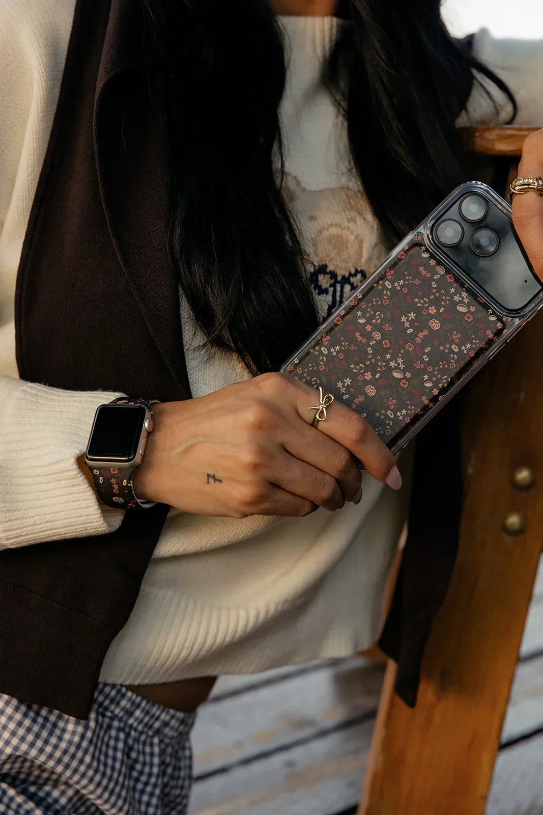 Twilight Blossom Watch Band