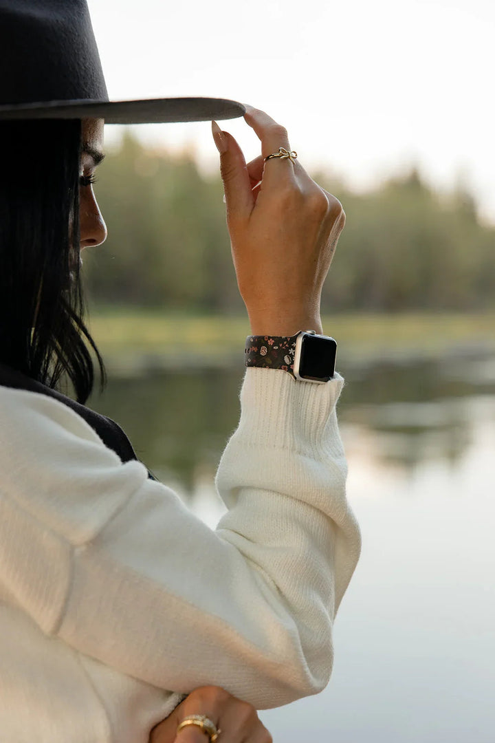 Twilight Blossom Watch Band