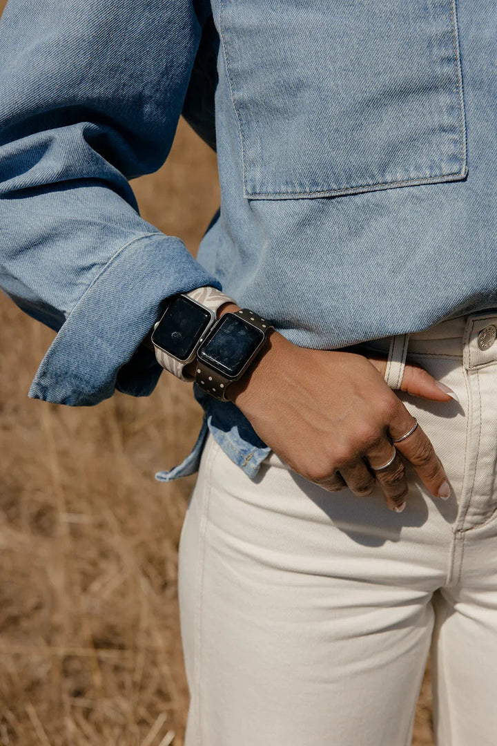 Cocoa Dot Watch Band