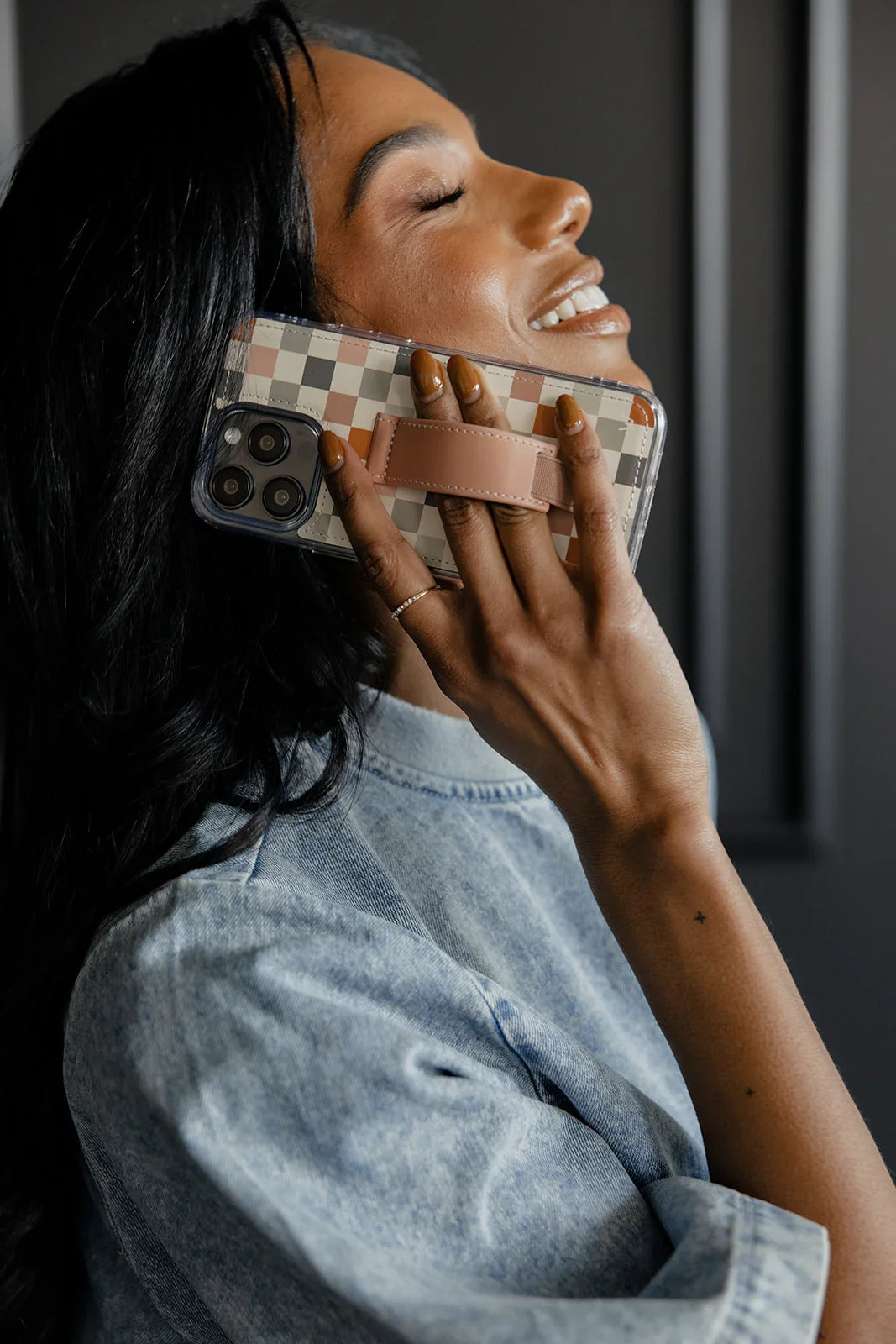 Coastal Check Walli-Lite Case
