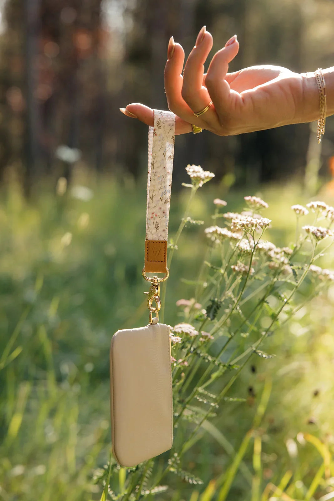 Wild Flower Wrist Lanyard