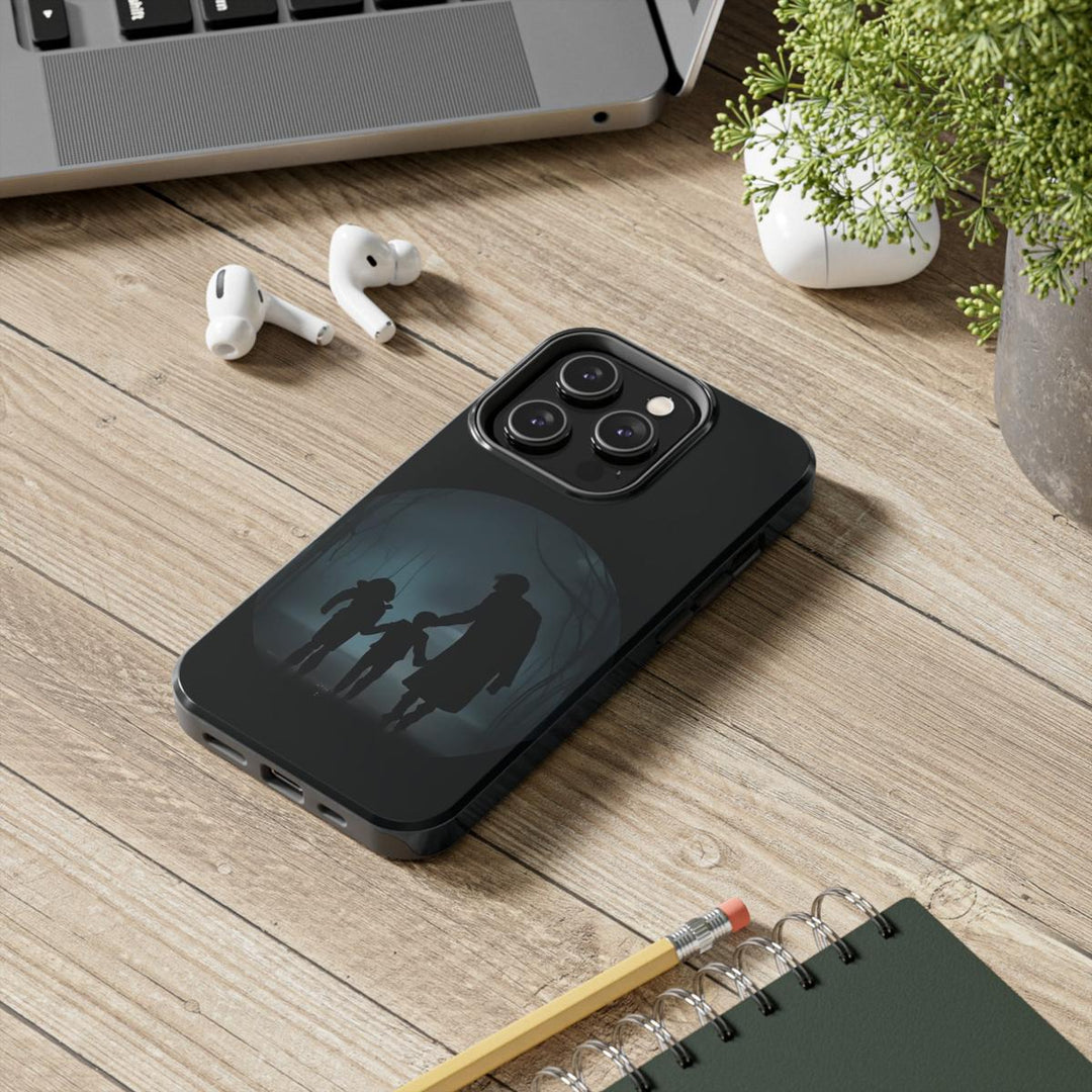 Father & Kids Silhouette Tough Case - DOKUTRONIX