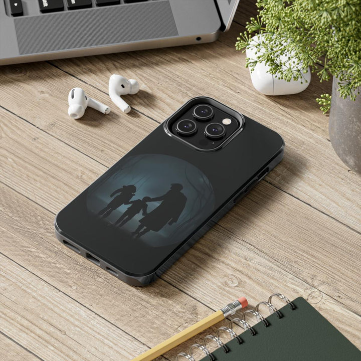 Father & Kids Silhouette Tough Case - DOKUTRONIX