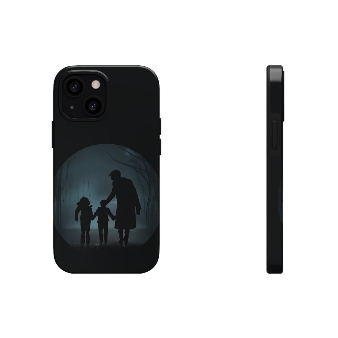 Father & Kids Silhouette Tough Case - DOKUTRONIX