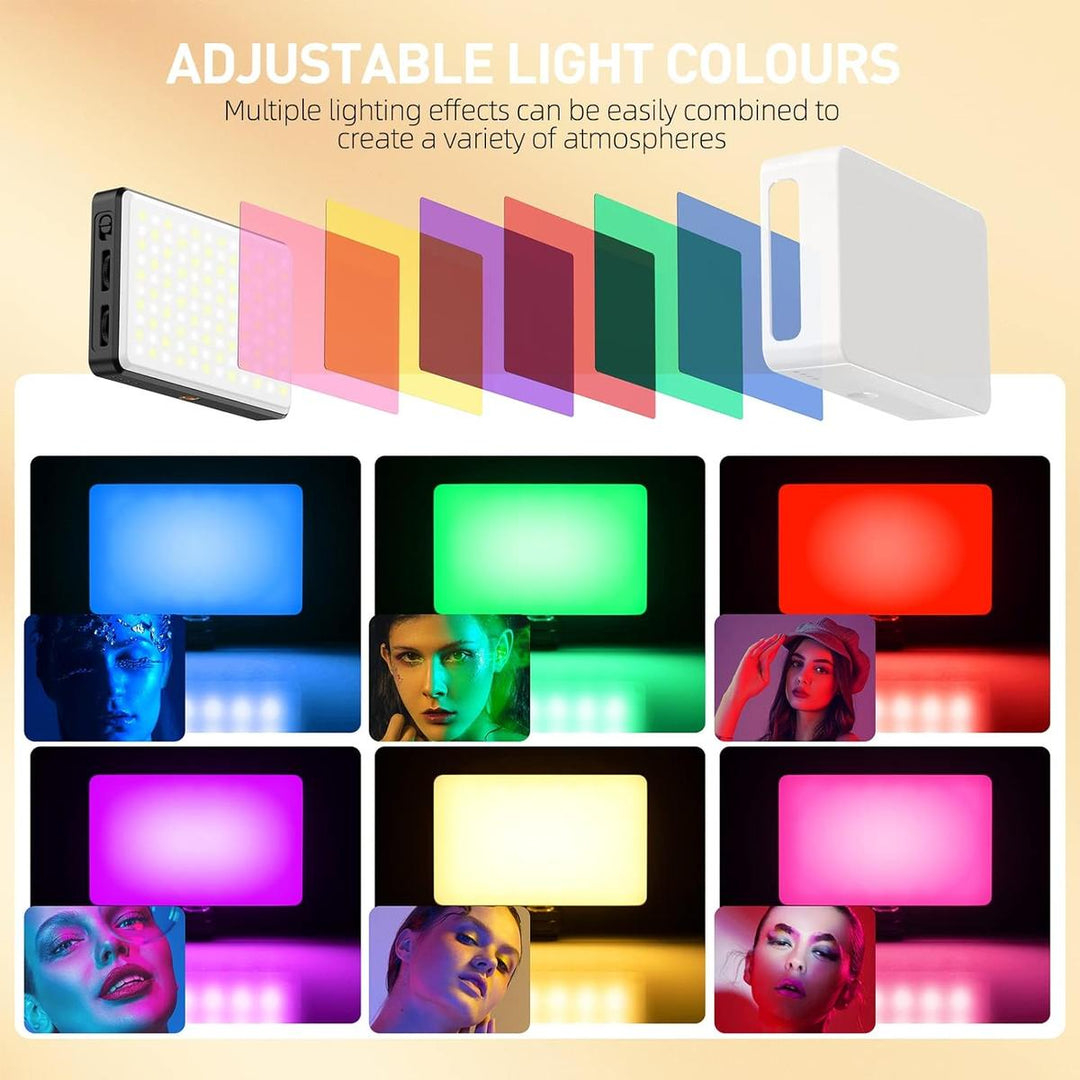 GlowClip 120: Rechargeable Selfie Light - DOKUTRONIX
