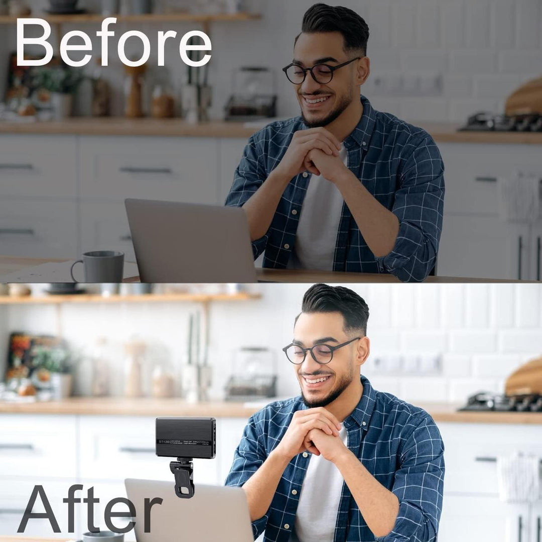 GlowClip 120: Rechargeable Selfie Light - DOKUTRONIX