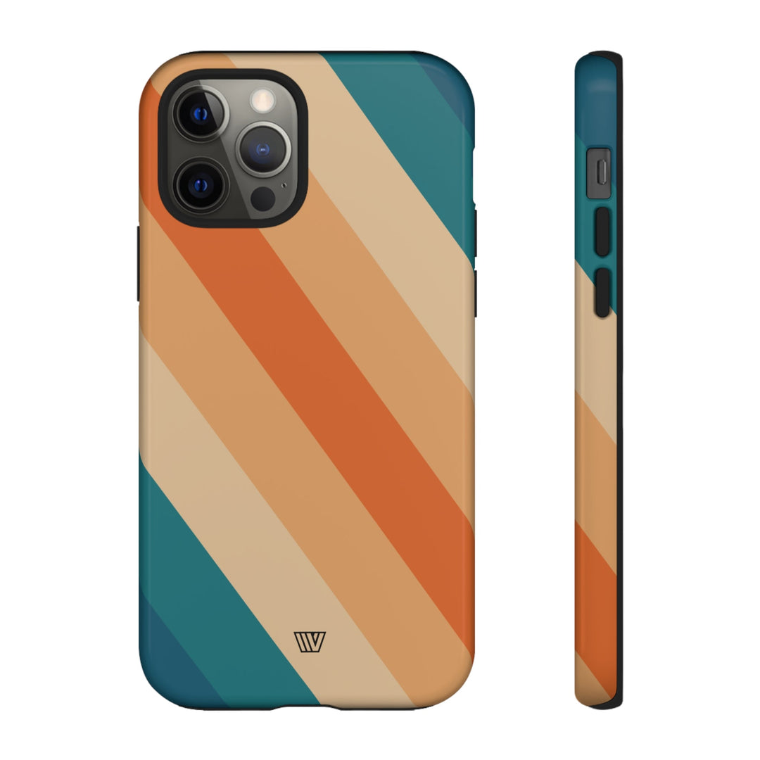 70s RETRO STRIPE | Tough Phone Case