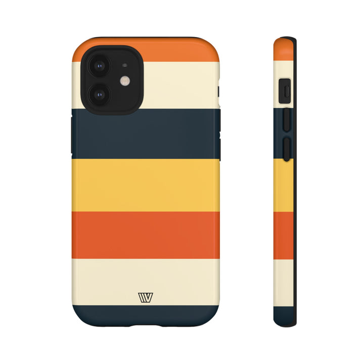 BEACH SUNSET STRIPES | Tough Phone Case