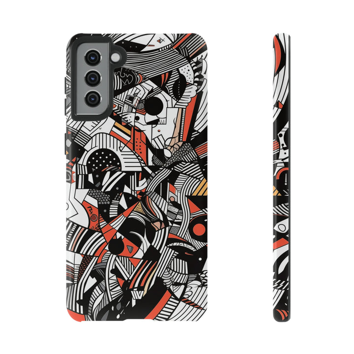 ABSTRACT DOODLE #3 | Tough Phone Case