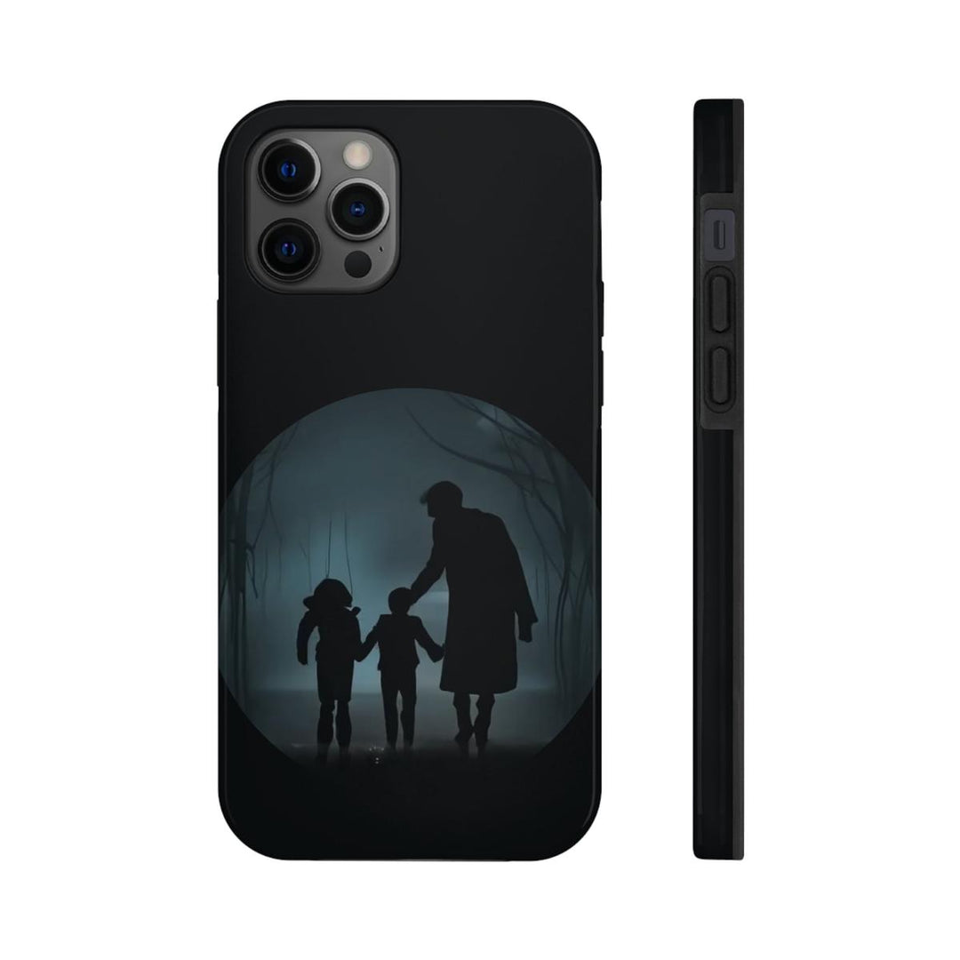 Father & Kids Silhouette Tough Case - DOKUTRONIX