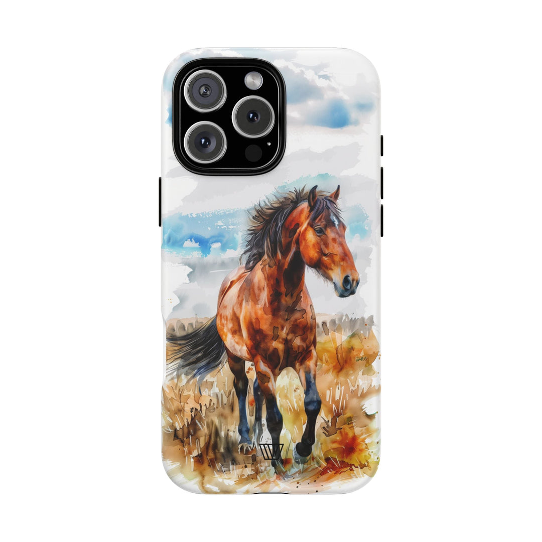 WATERCOLOR HORSE | Tough Phone Case