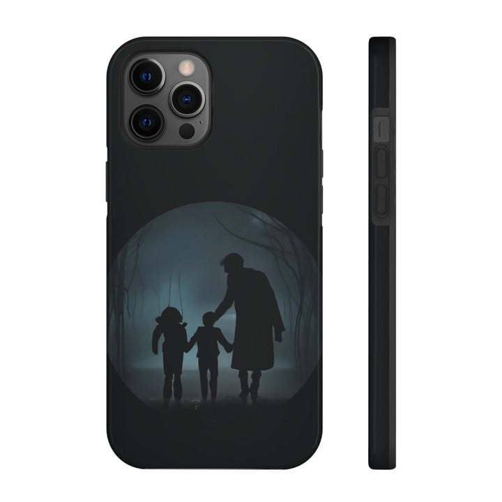 Father & Kids Silhouette Tough Case - DOKUTRONIX
