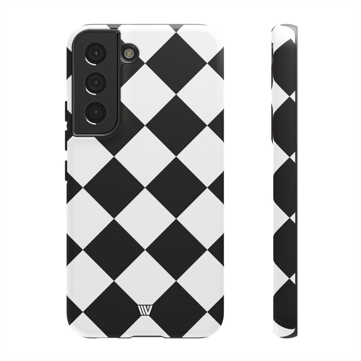 BLACK & WHITE DIAMOND | Tough Phone Case