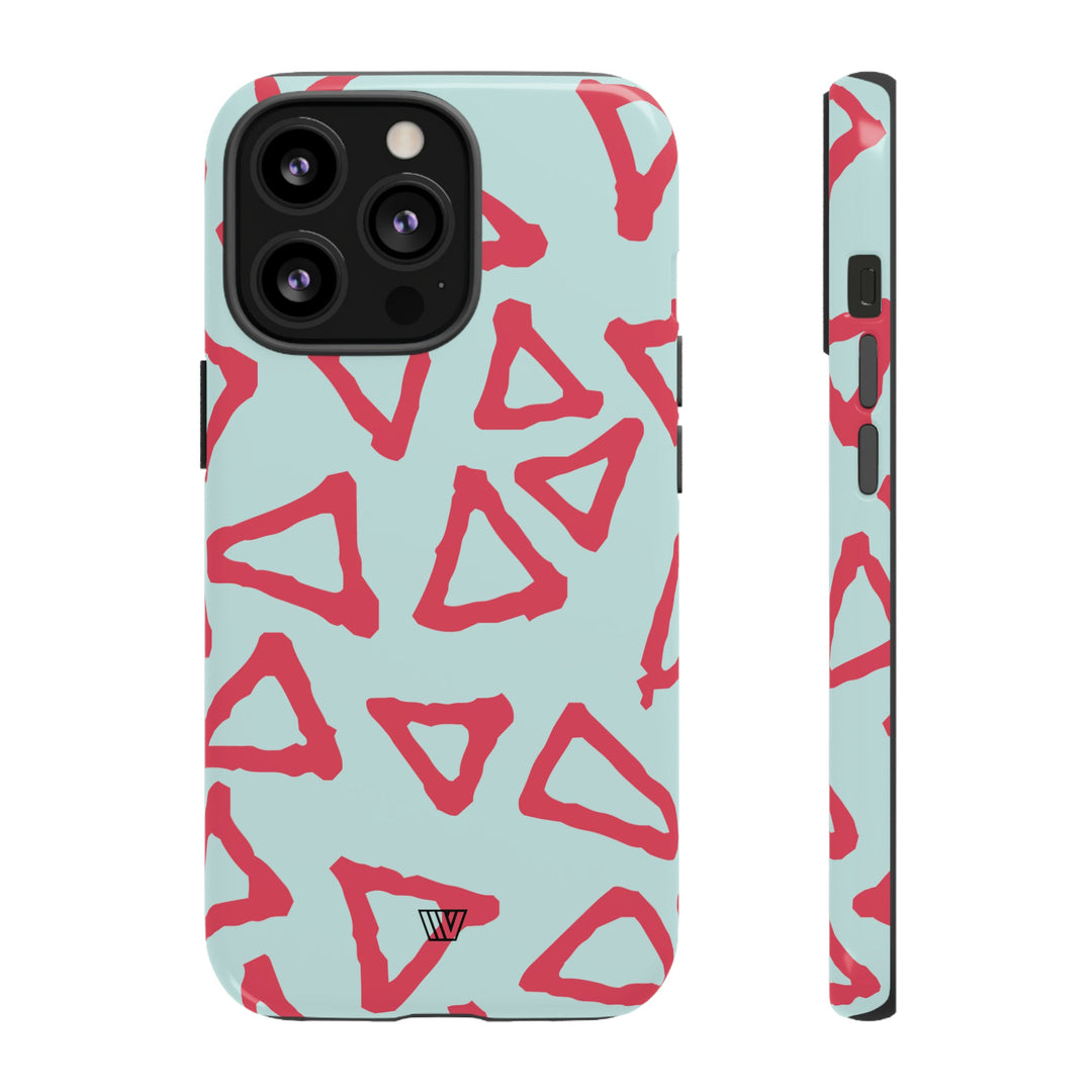 TRIANGLE DOODLE | Tough Phone Case