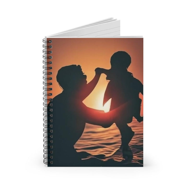 Sunset Spiral Notebook - Ruled Line - DOKUTRONIX
