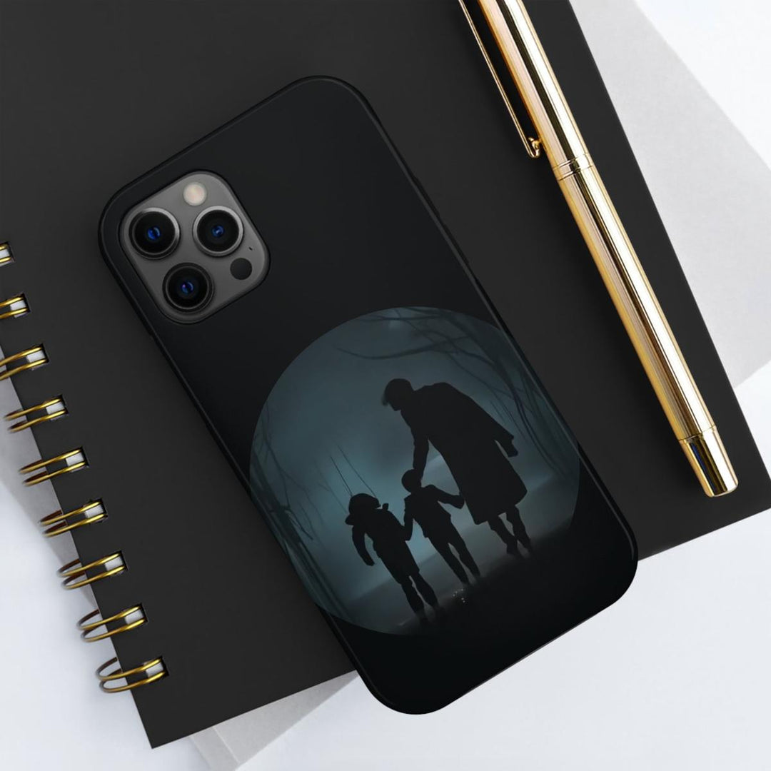 Father & Kids Silhouette Tough Case - DOKUTRONIX