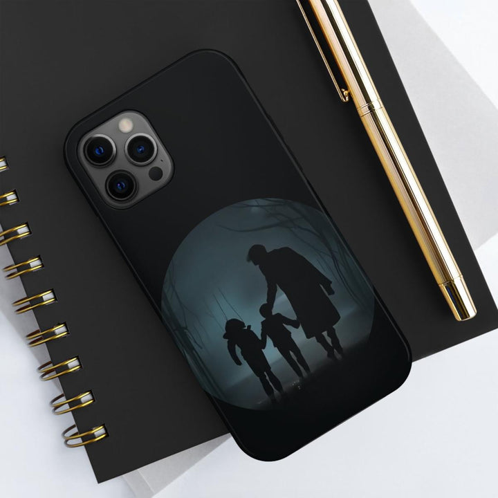 Father & Kids Silhouette Tough Case - DOKUTRONIX