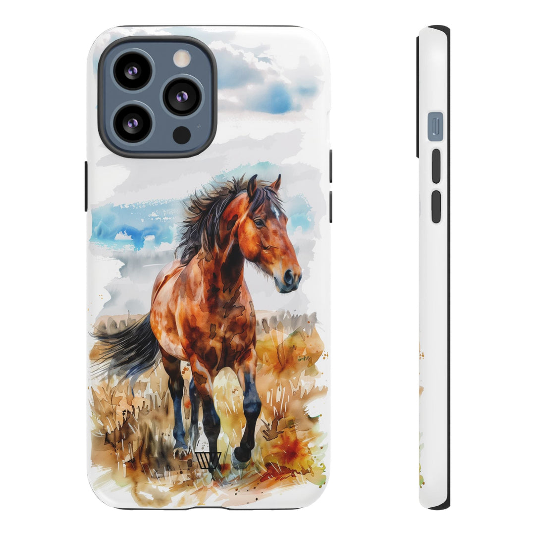 WATERCOLOR HORSE | Tough Phone Case