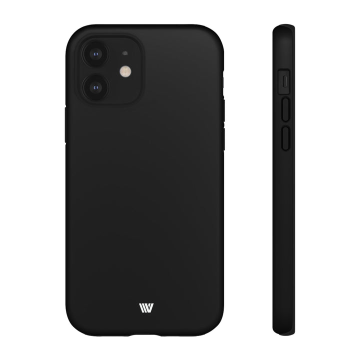 JET BLACK | Tough Phone Case