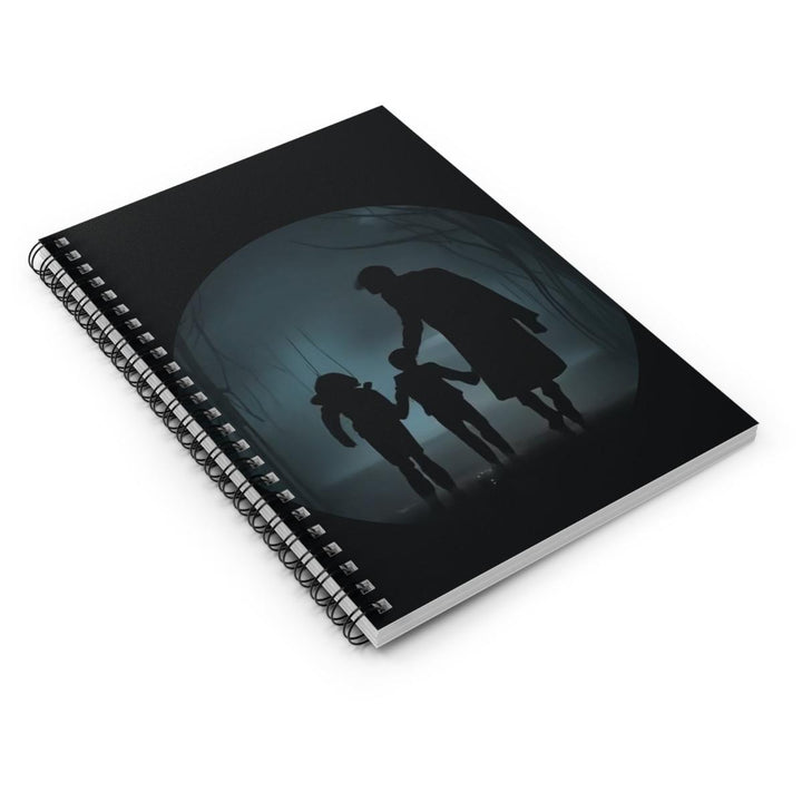 Dad & Kids Silhouette Notebook - DOKUTRONIX