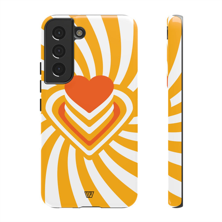 HEART RAY STACK | Tough Phone Case