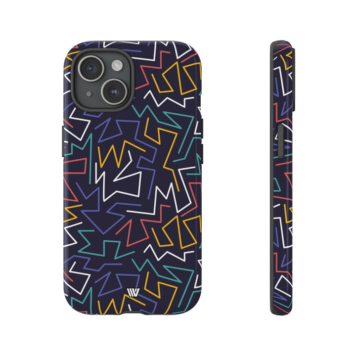 ZIGZAG NIGHT | Tough Phone Case