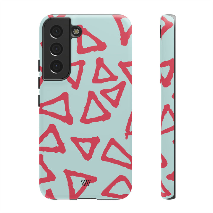 TRIANGLE DOODLE | Tough Phone Case