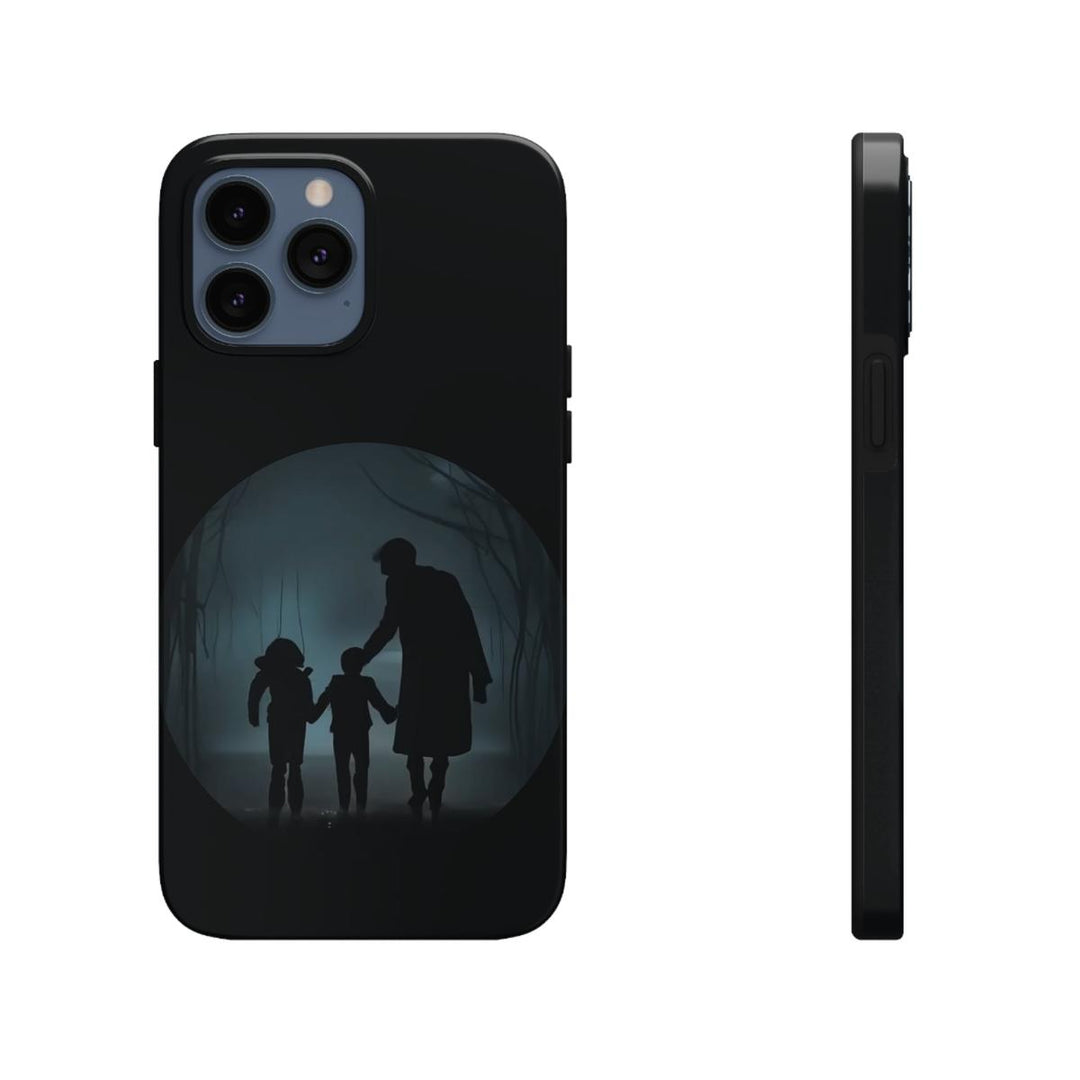 Father & Kids Silhouette Tough Case - DOKUTRONIX