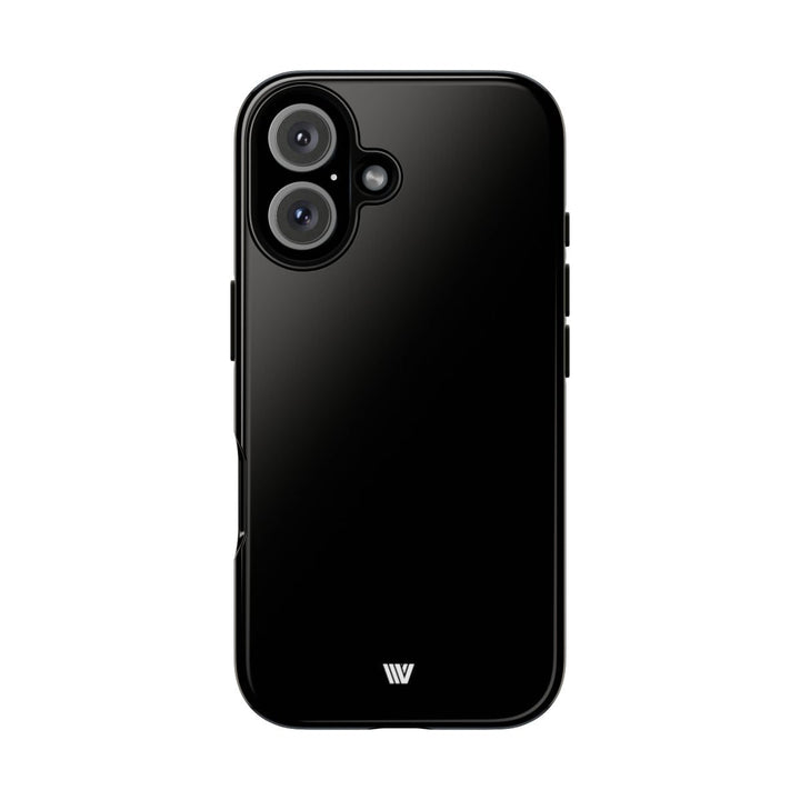 JET BLACK | Tough Phone Case