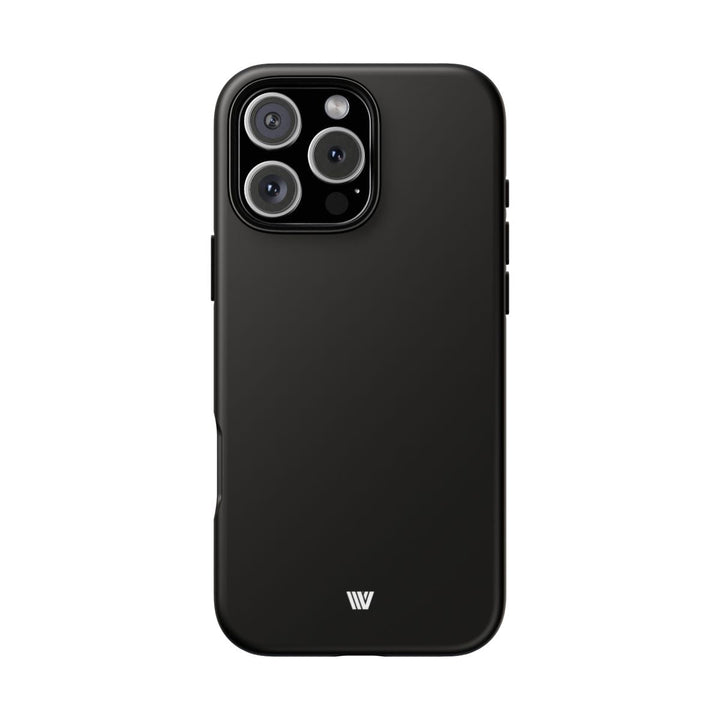 JET BLACK | Tough Phone Case