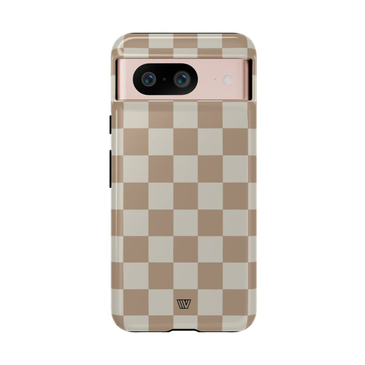NEUTRAL CHECKERBOARD | Tough Phone Case