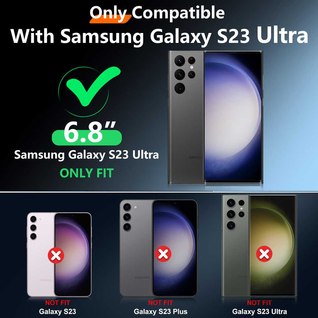 ClearGuard Ultra: Galaxy S23 Case & Protectors Duo - DOKUTRONIX