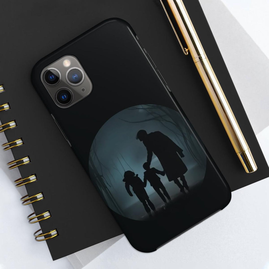 Father & Kids Silhouette Tough Case - DOKUTRONIX