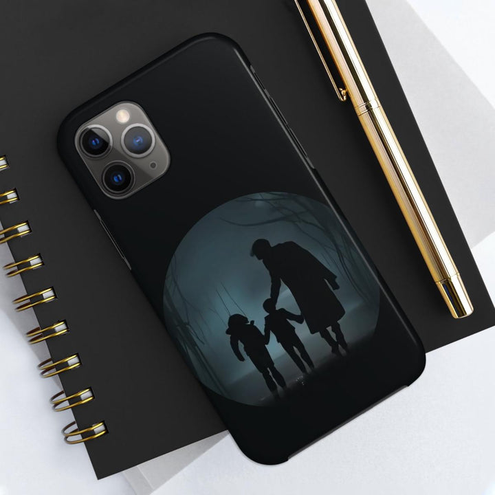 Father & Kids Silhouette Tough Case - DOKUTRONIX