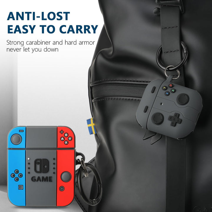 Game On: 3D Cartoon AirPods Case Duo - DOKUTRONIX