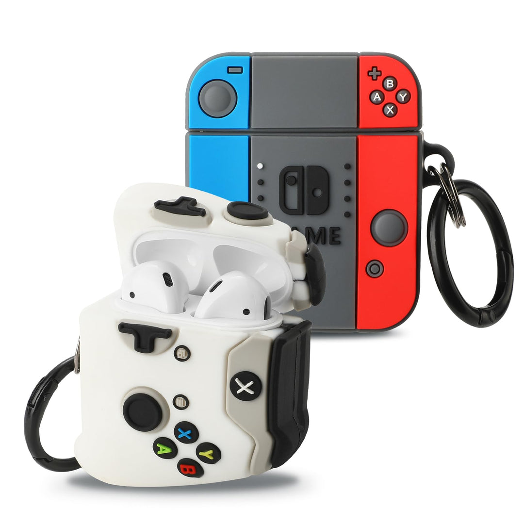 Game On: 3D Cartoon AirPods Case Duo - DOKUTRONIX
