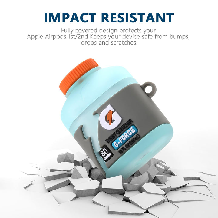 Game On: 3D Cartoon AirPods Case Duo - DOKUTRONIX