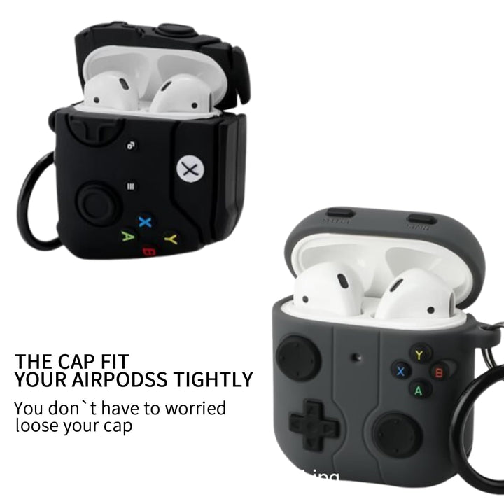 Game On: 3D Cartoon AirPods Case Duo - DOKUTRONIX