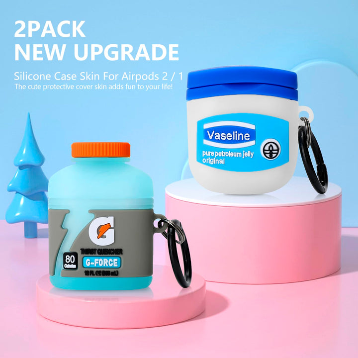 Game On: 3D Cartoon AirPods Case Duo - DOKUTRONIX