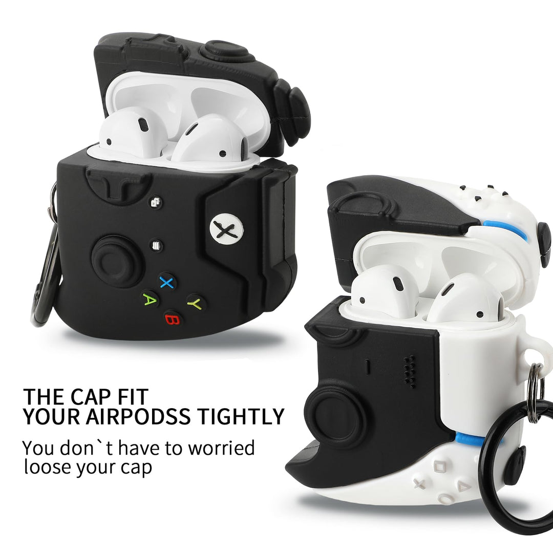 Game On: 3D Cartoon AirPods Case Duo - DOKUTRONIX