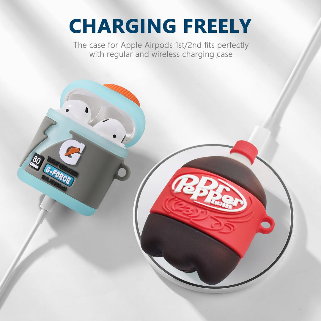 Game On: 3D Cartoon AirPods Case Duo - DOKUTRONIX