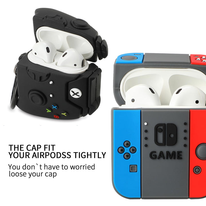 Game On: 3D Cartoon AirPods Case Duo - DOKUTRONIX