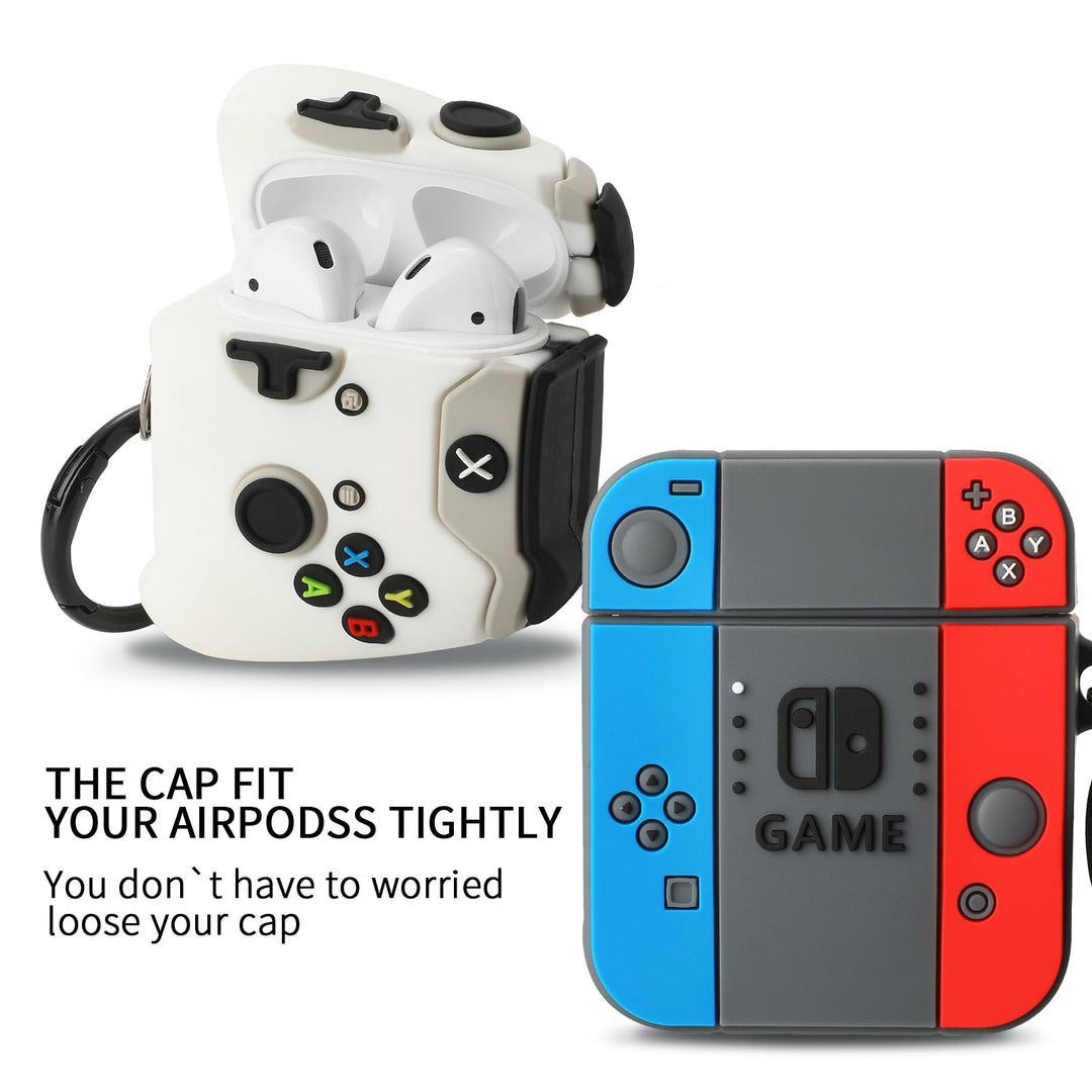 Game On: 3D Cartoon AirPods Case Duo - DOKUTRONIX