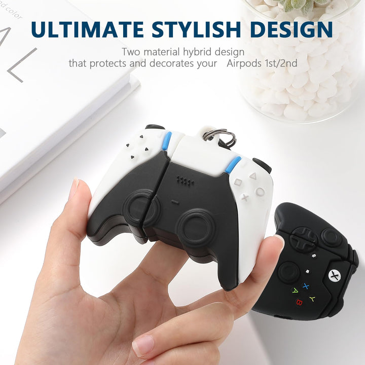 Game On: 3D Cartoon AirPods Case Duo - DOKUTRONIX
